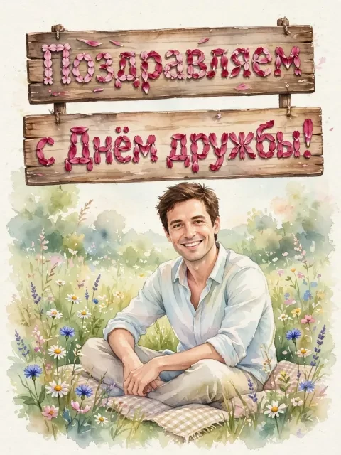 Акварельная дружба