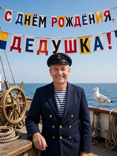 Выбрать дизайн «Морской волк»
