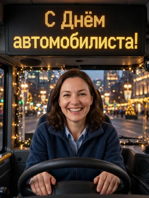 Праздничный рейс на автобусе