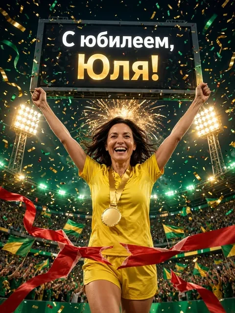 Выбрать дизайн «Спортсмен на финише»