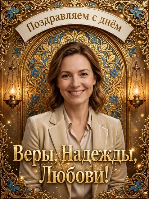 Выбрать дизайн «Золотая византийская арка»