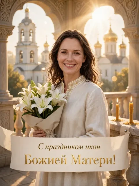 Казанская благодать и белые лилии
