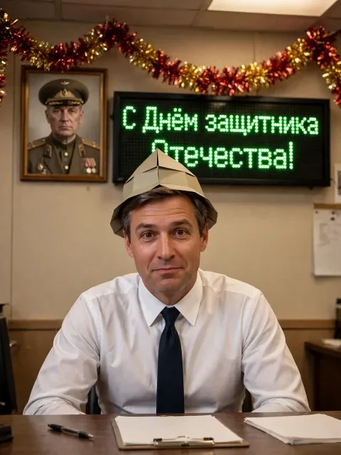 Выбрать дизайн «Военнообязанный с юмором»