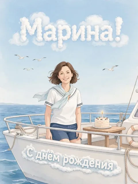 Выбрать дизайн «Морской круиз»