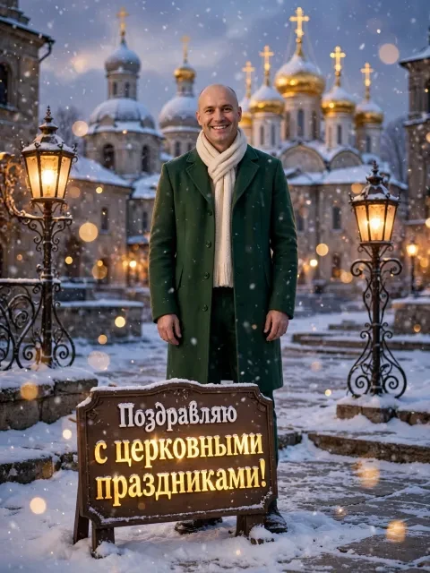 Выбрать дизайн «Зимняя соборная площадь»