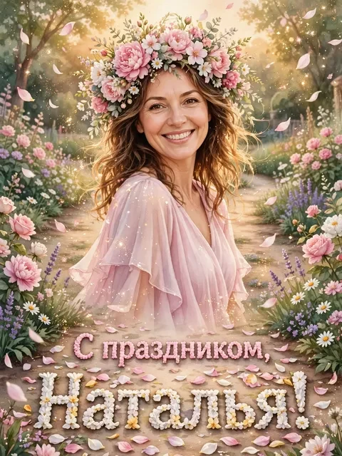 Выбрать дизайн «Цветочная корона»