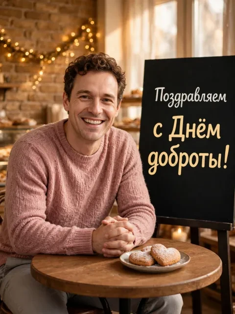 Выбрать дизайн «Уютная пекарня с добрыми огнями»