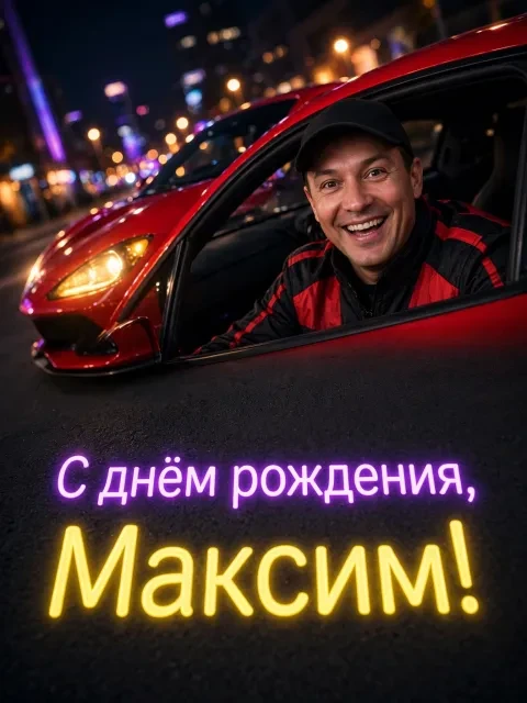 Выбрать дизайн «Машинки и неон»