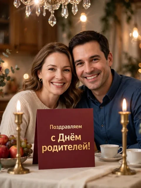 Выбрать дизайн «Ужин при свечах на праздник»