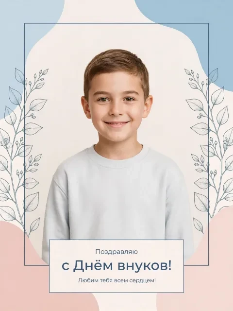 Выбрать дизайн «Минимализм и пастель»