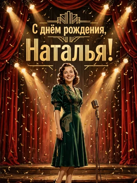 Выбрать дизайн «Ретро-афиша»