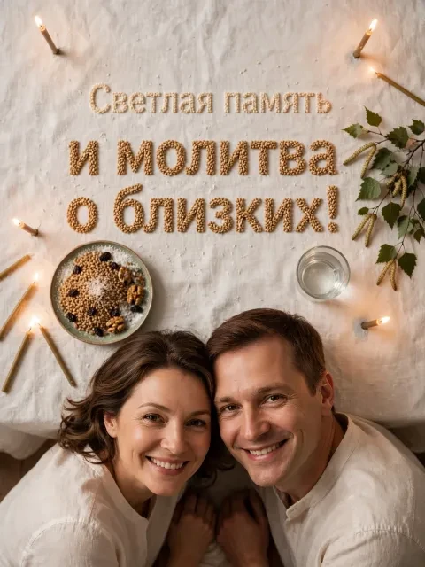 Выбрать дизайн «Свеча на поминальном столе»