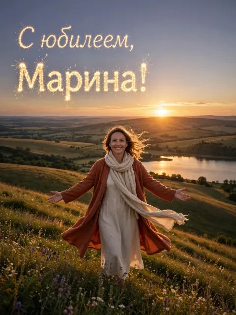 Выбрать дизайн «Пейзаж на закате»