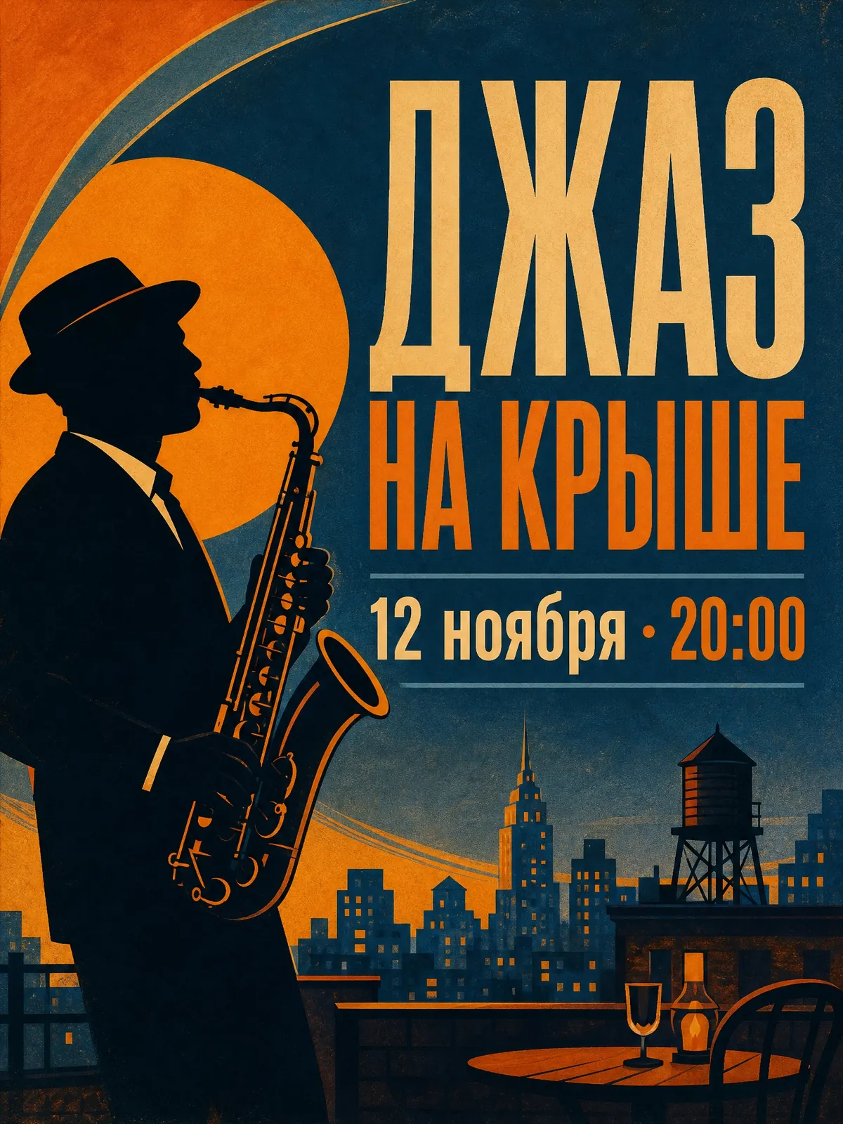 Афиша джазового вечера