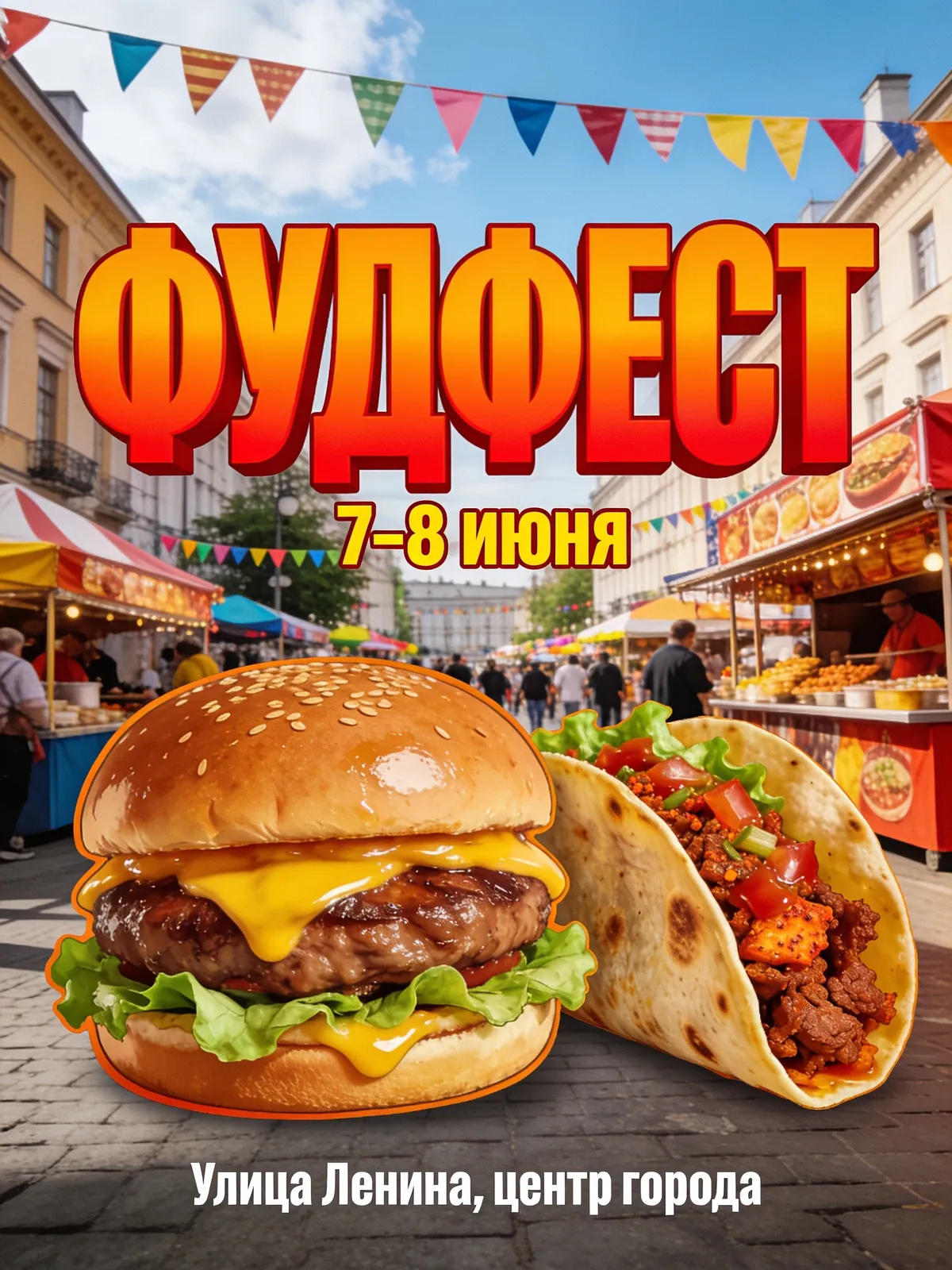 Постер ФУДФЕСТ