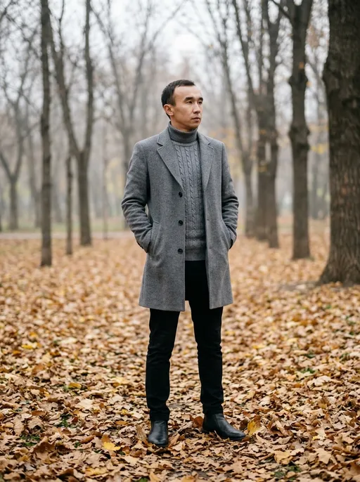 AI-фотосессия «Autumn Park Portrait»
