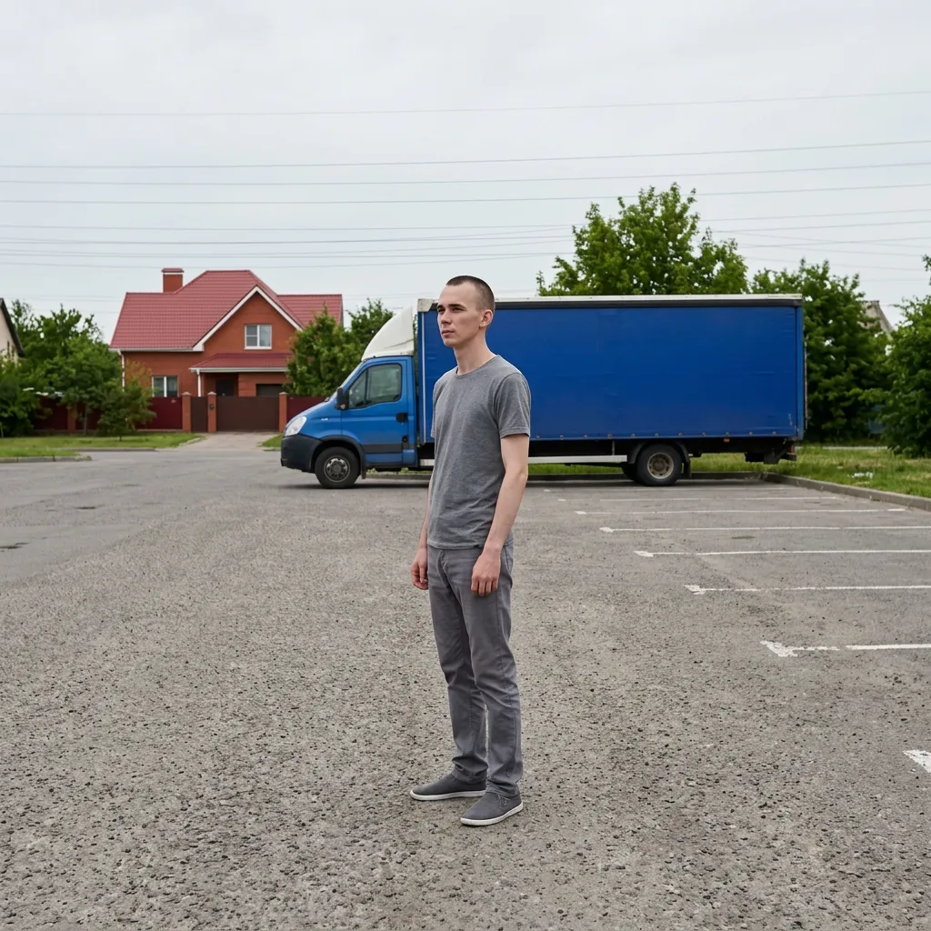 AI-фотосессия «Industrial Suburban Car Portrait»