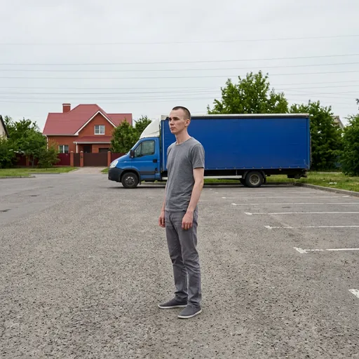 AI-фотосессия «Industrial Suburban Car Portrait»