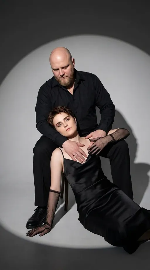 парная AI-фотосессия «The Spotlight Intimacy»
