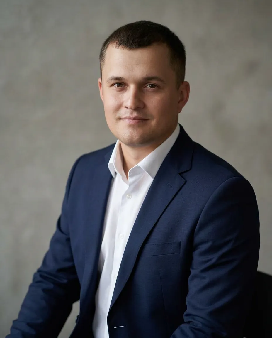 AI-фотосессия «Corporate Executive Studio Portrait»