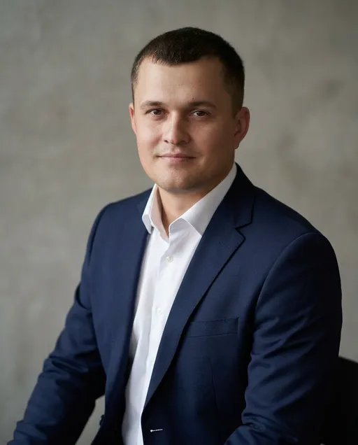 AI-фотосессия «Corporate Executive Studio Portrait»