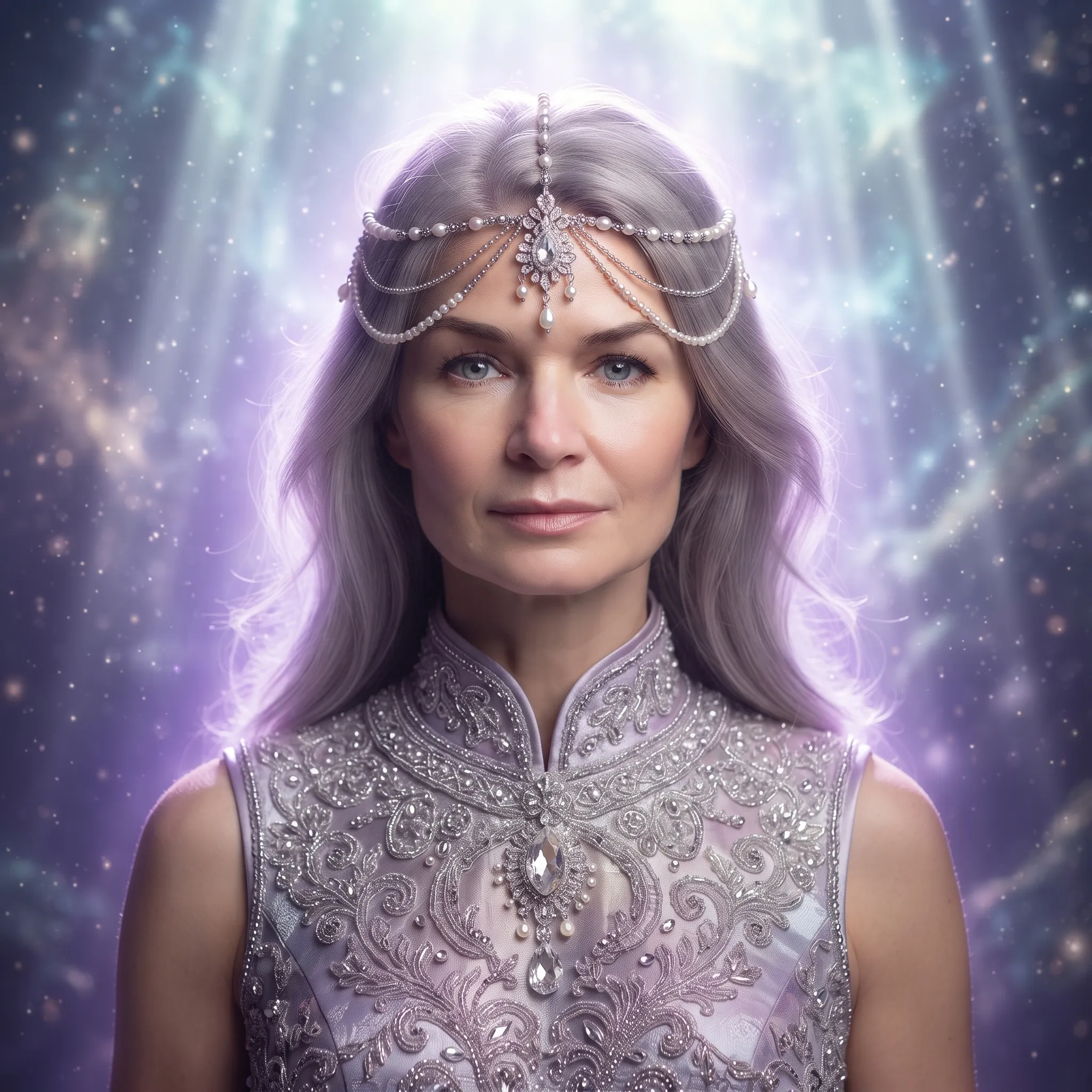 AI-фотосессия «Celestial Light Weaver»