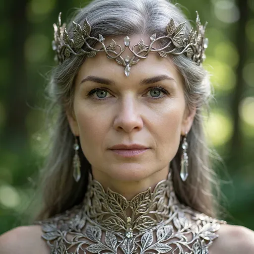 AI-фотосессия «Ethereal Woodland Portrait»