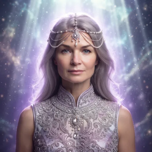 AI-фотосессия «Celestial Light Weaver»