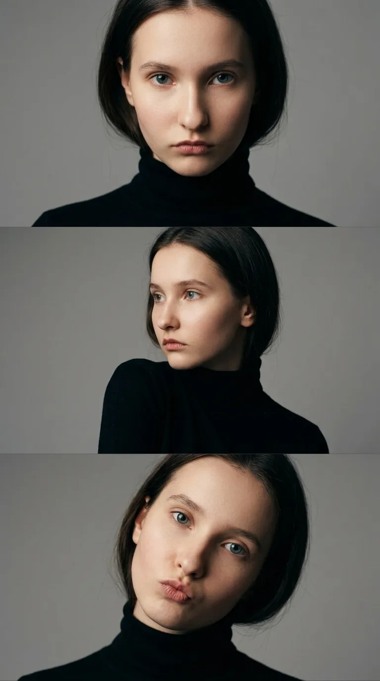 AI-фотосессия «Beauty Editorial Triptych»