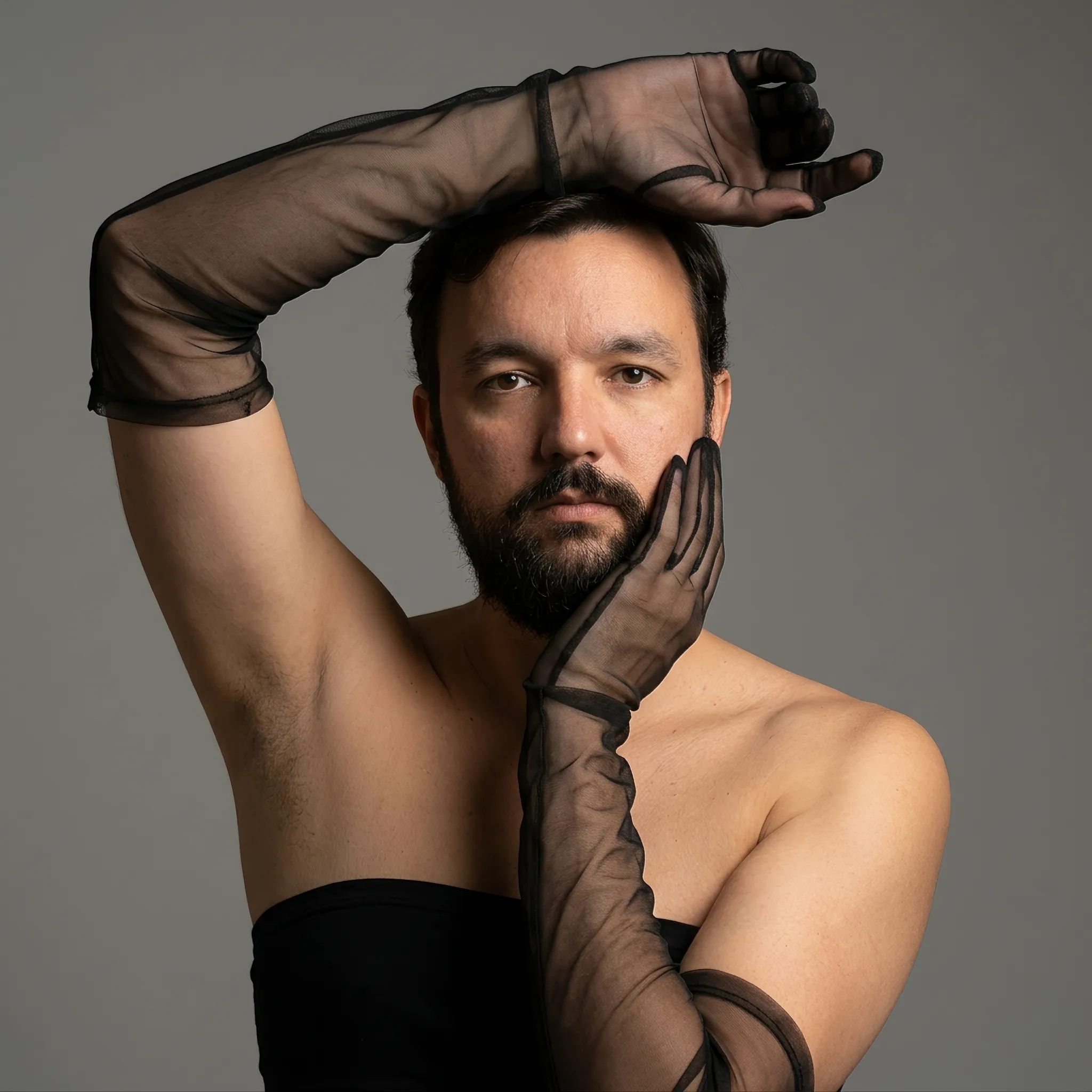 AI-фотосессия «Minimalist Studio Fashion Portrait»