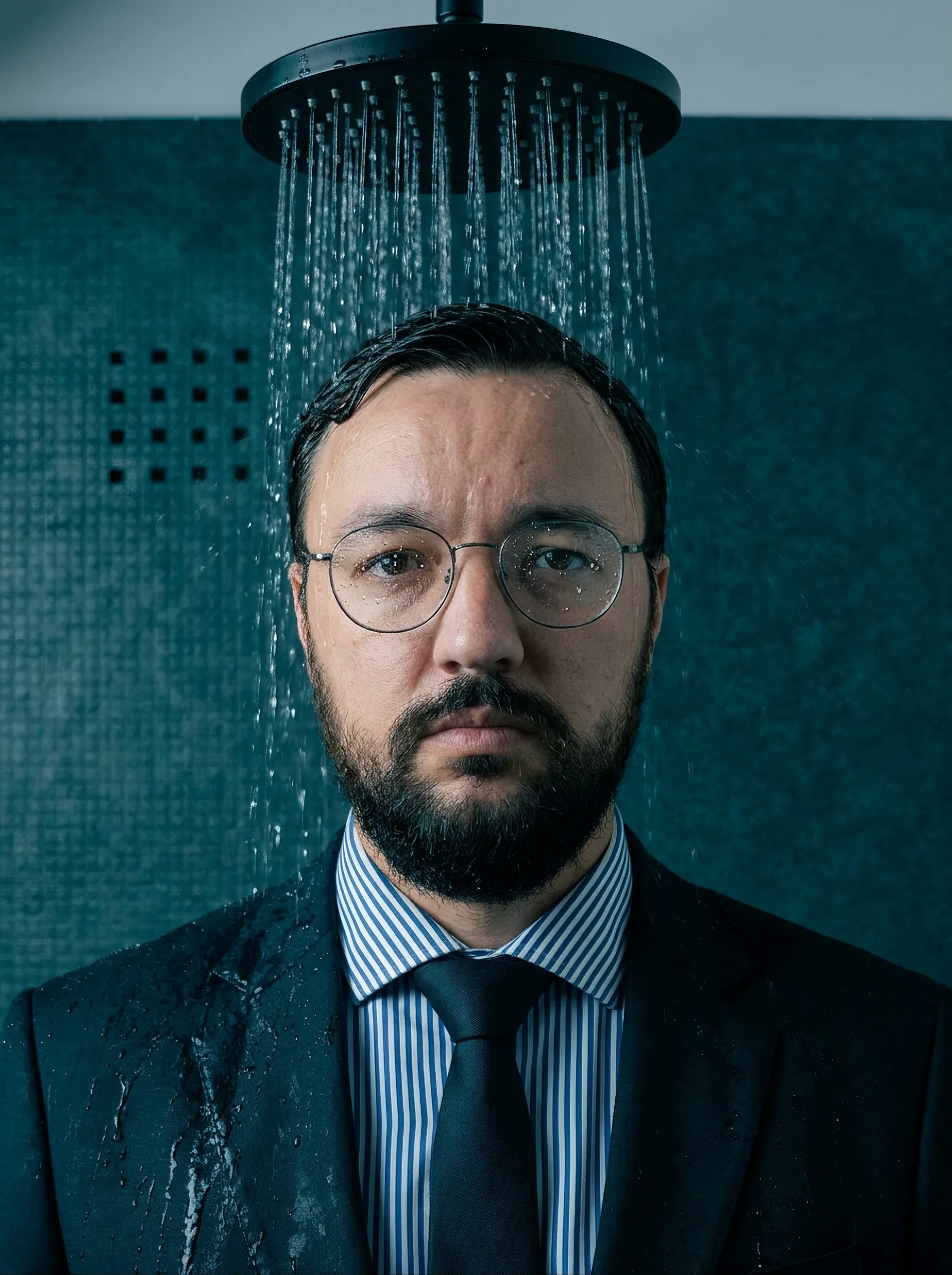 AI-фотосессия «Stoic Submersion»
