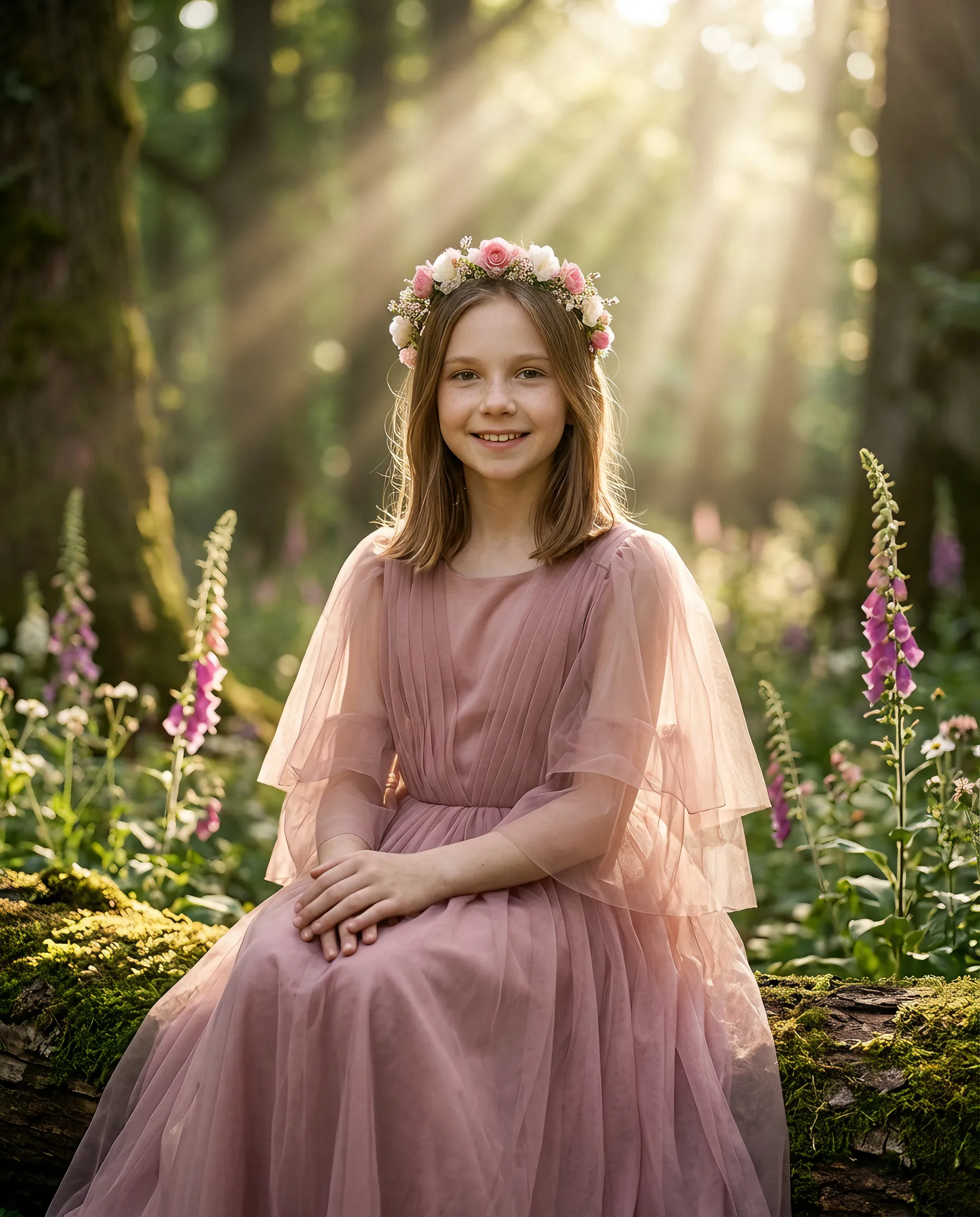 AI-фотосессия «Enchanted Woodland Portrait»
