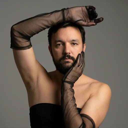 AI-фотосессия «Minimalist Studio Fashion Portrait»