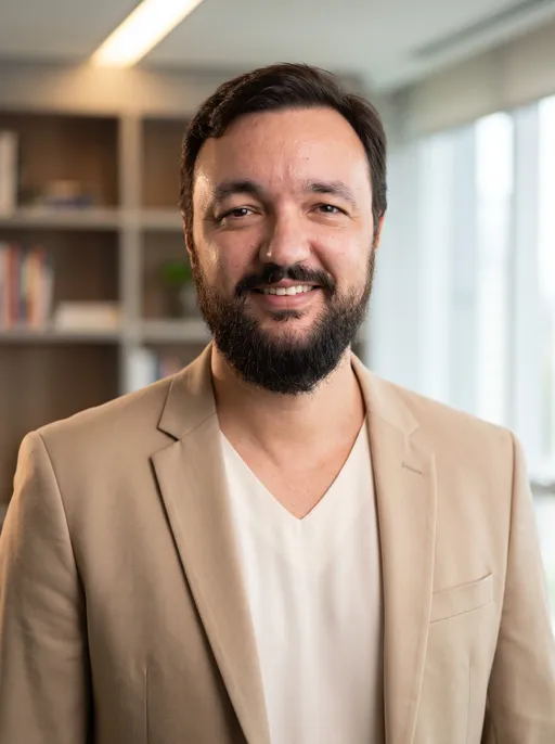 AI-фотосессия «PROFESSIONAL OFFICE PORTRAIT IN BEIGE»