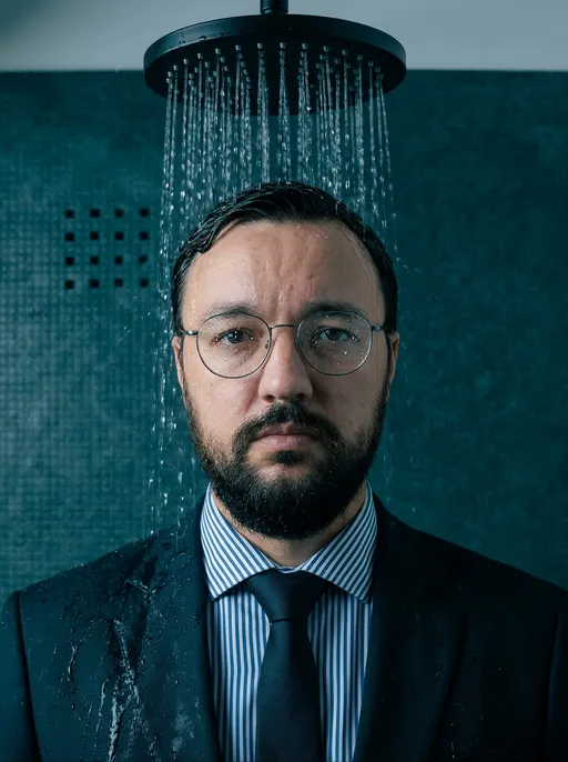 AI-фотосессия «Stoic Submersion»