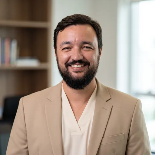 AI-фотосессия «PROFESSIONAL OFFICE PORTRAIT IN BEIGE»