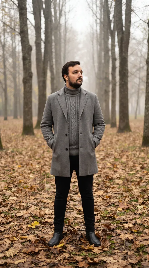 AI-фотосессия «Autumn Park Portrait»