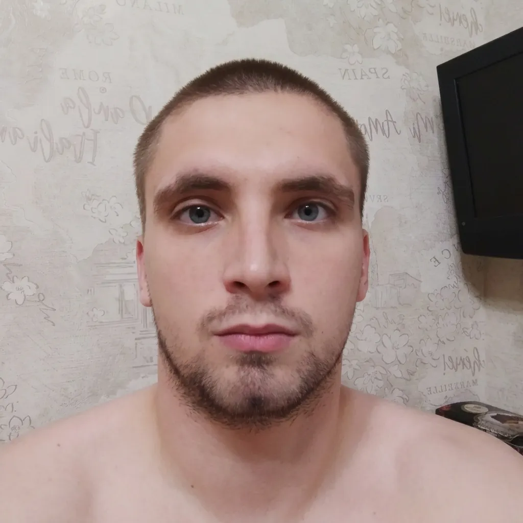 AI-фотосессия «Frontal Domestic Selfie with Patterned Backdrop»