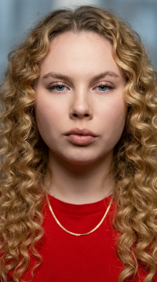 AI-фотосессия «Frontal Beauty Portrait with Soft Butterfly Lighting»