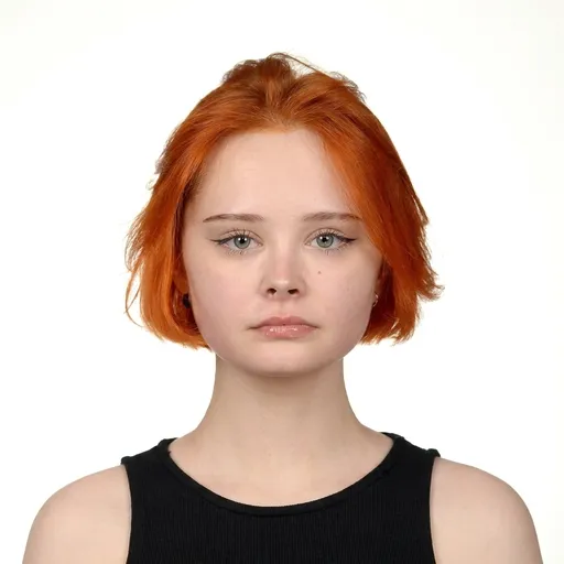 AI-фотосессия «Minimalist High-Key Studio Portrait»